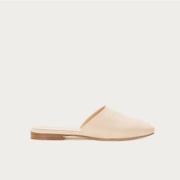 Jenni Kayne Olympia Ivory Mules size 5 - Picture 1 of 11